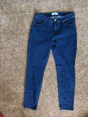 Cabi Curvy Dark Wash Blue Skinny Jeans